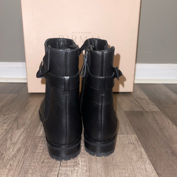 Alexandre Birman Clarita Rain Waterproof Black Bootie - Picture 10 of 12